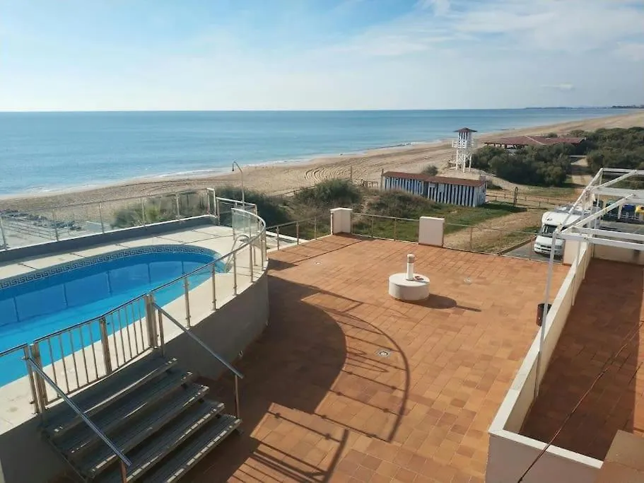 Islantilla Primera Linea De Playa, Piscina, Parking